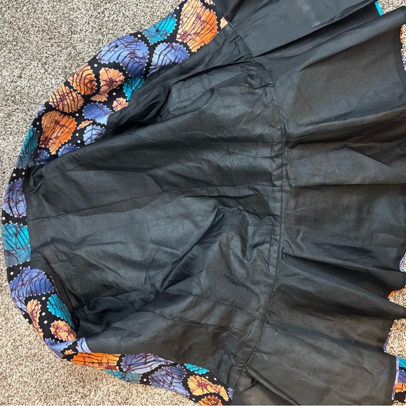 Colorful Leaf Pattern Blazer - Picture 8 of 8